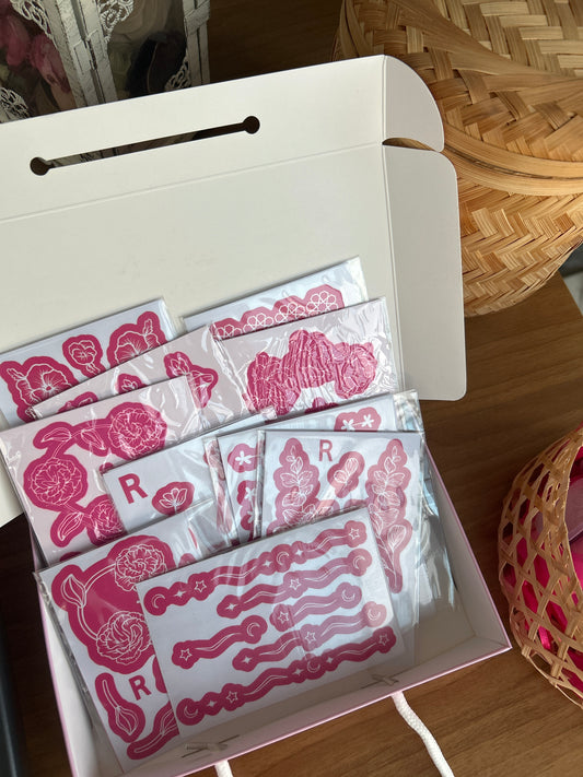 Mystery box - 10 henna stickers